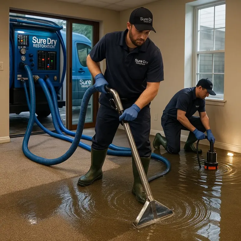 Water Extraction and Removal process in Sulphur Springs, AR